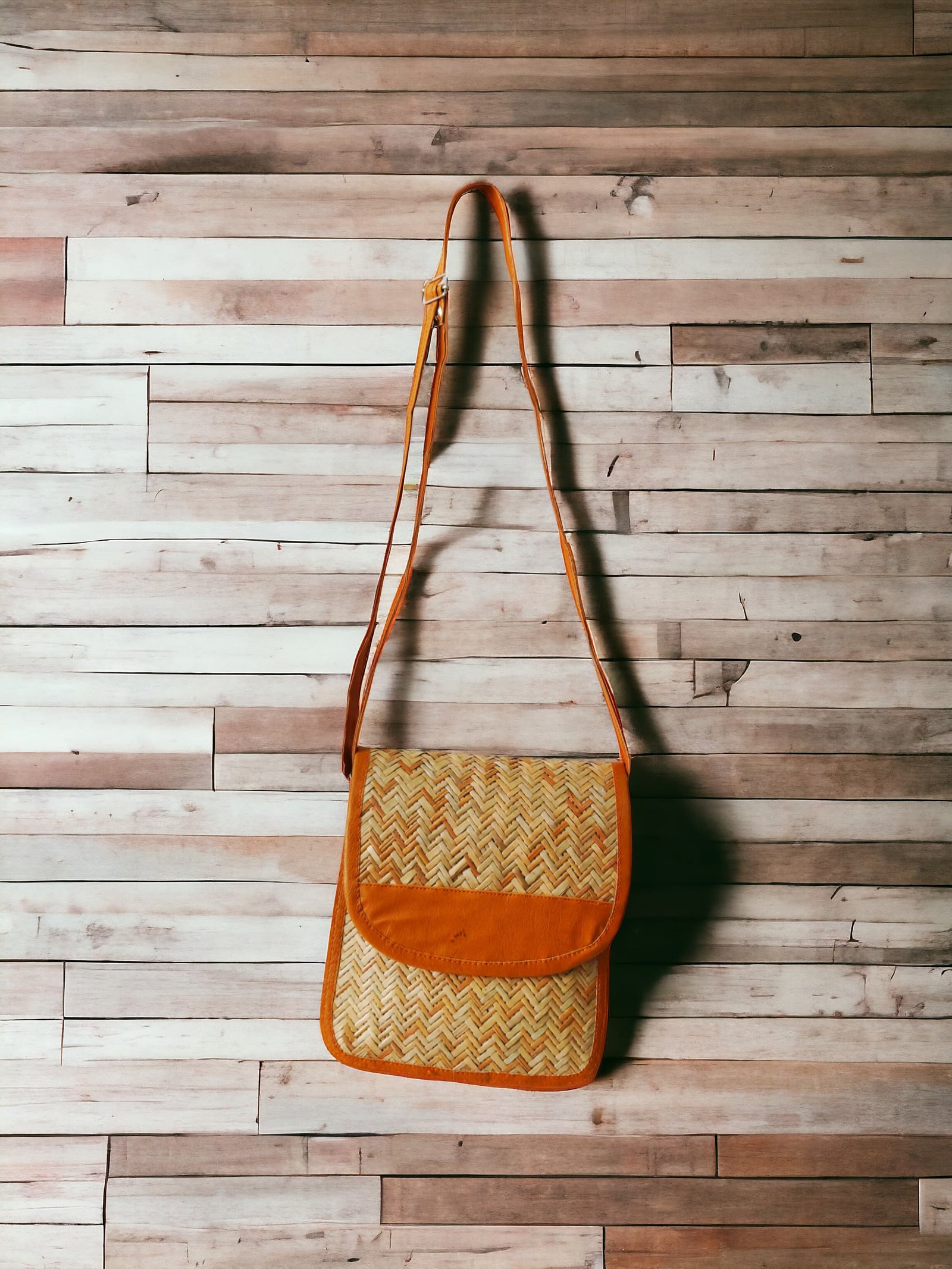 Handmade Bamboo Bag thumbnail 4